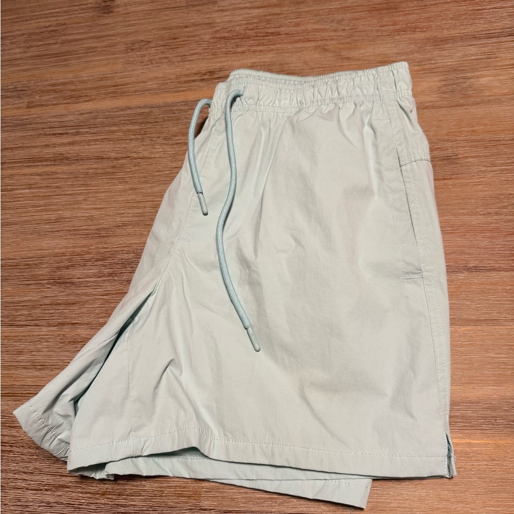 Light mint green/whiteish swim Shorts